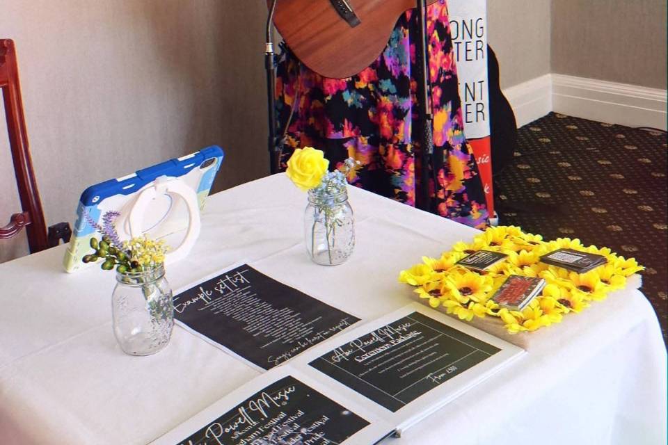 Abi Powell performing