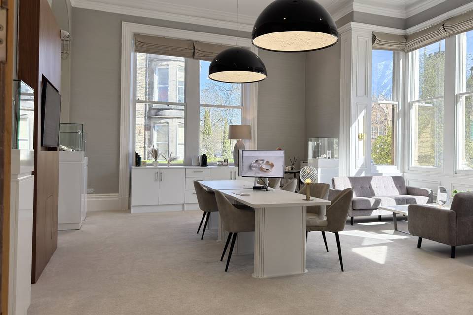 Harrogate Jewellers Showroom