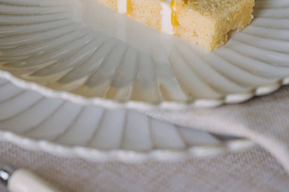 Typical cake slice