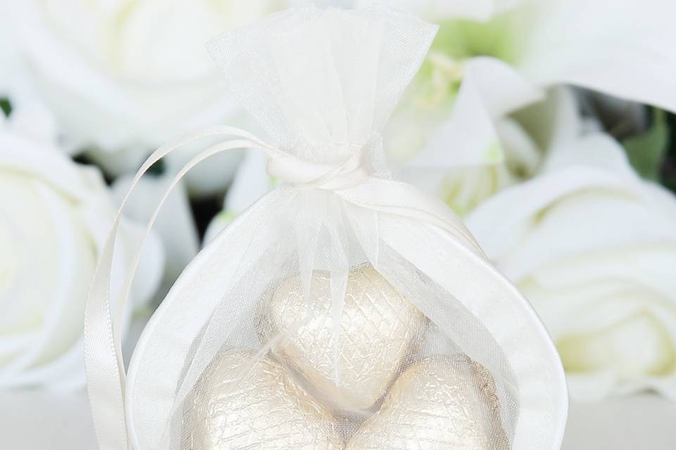 Little hearts elegantly wrapped