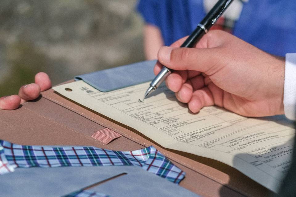 Pen and paper