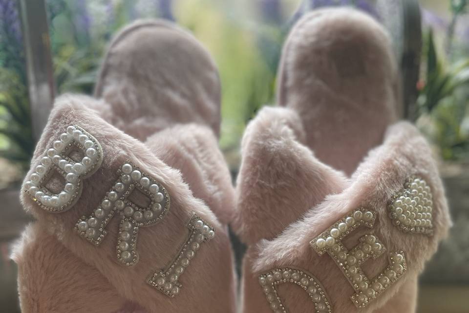 Personalised slippers