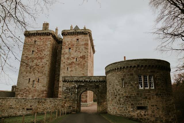 Borthwick Castle Wedding Venue Midlothian , Lothian & Borders