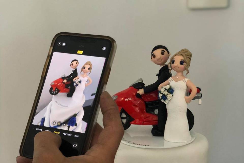 Custom Wedding Cake Topper