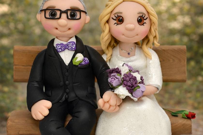 Tinylove Wedding Cake Toppers
