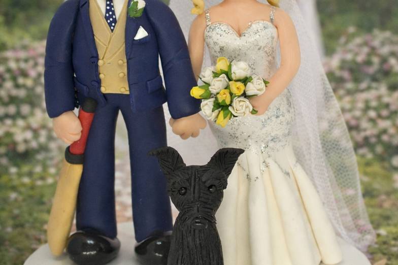 Custom Wedding Cake Topper