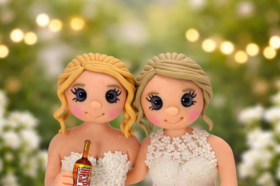 LGBTQ Wedding Cake Topper