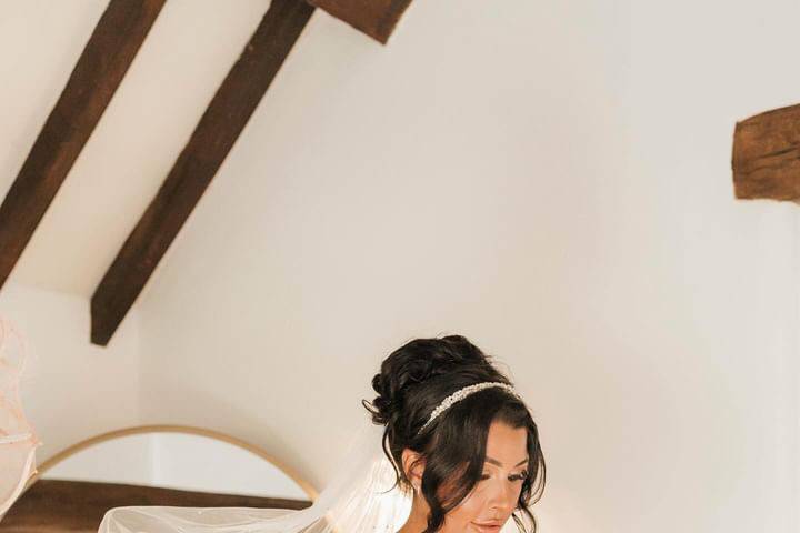 Bridal hair