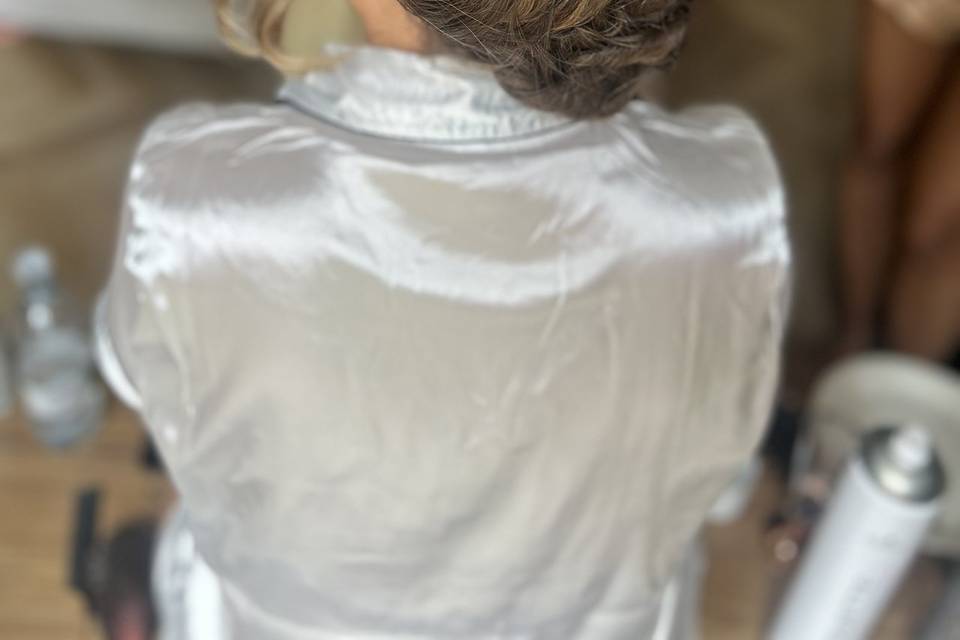Hair up