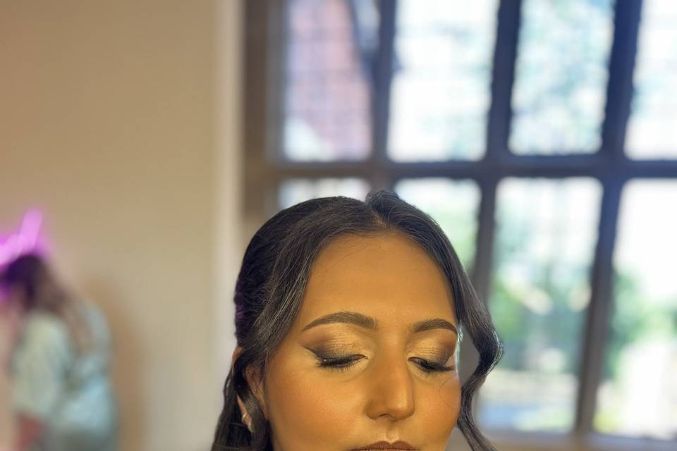 Gothic bridal style