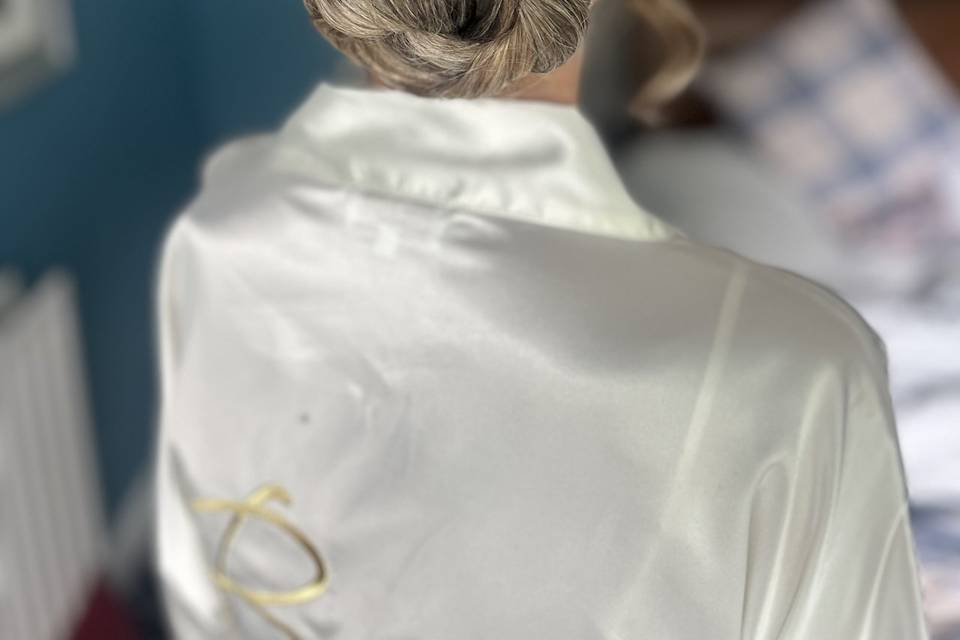 Bridal hair