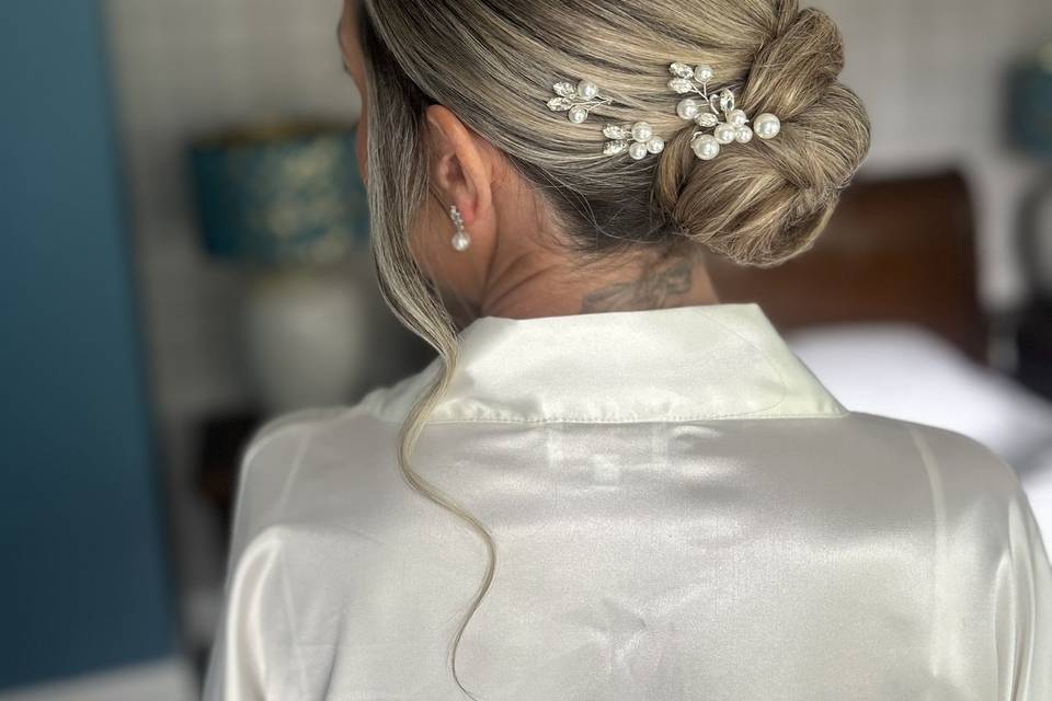 Bridal hair