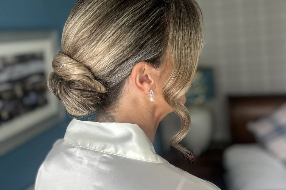 Bridal hair
