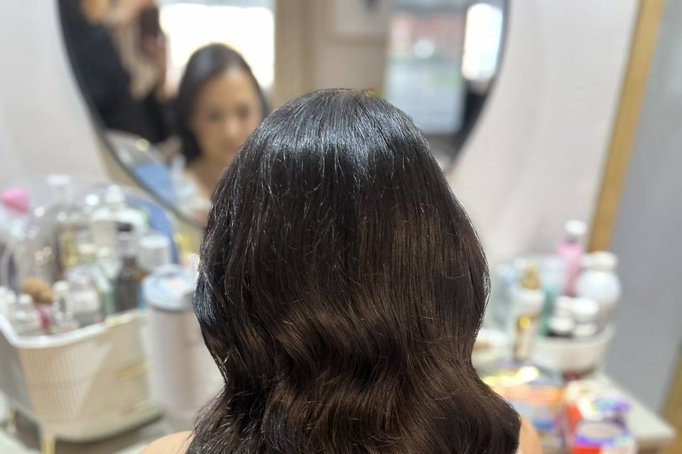 Kelly’s 40th birthday hair