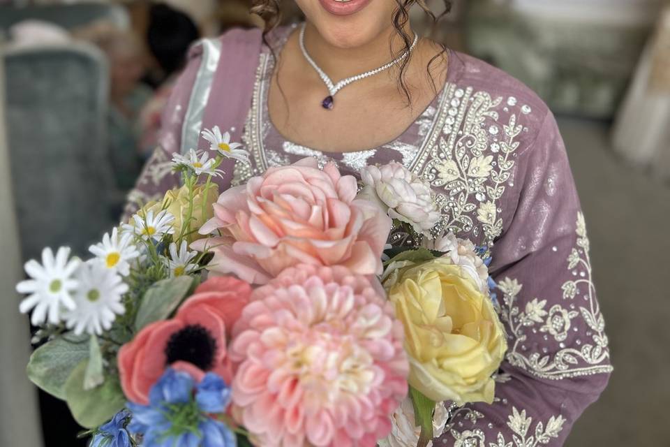 Bridesmaid glam