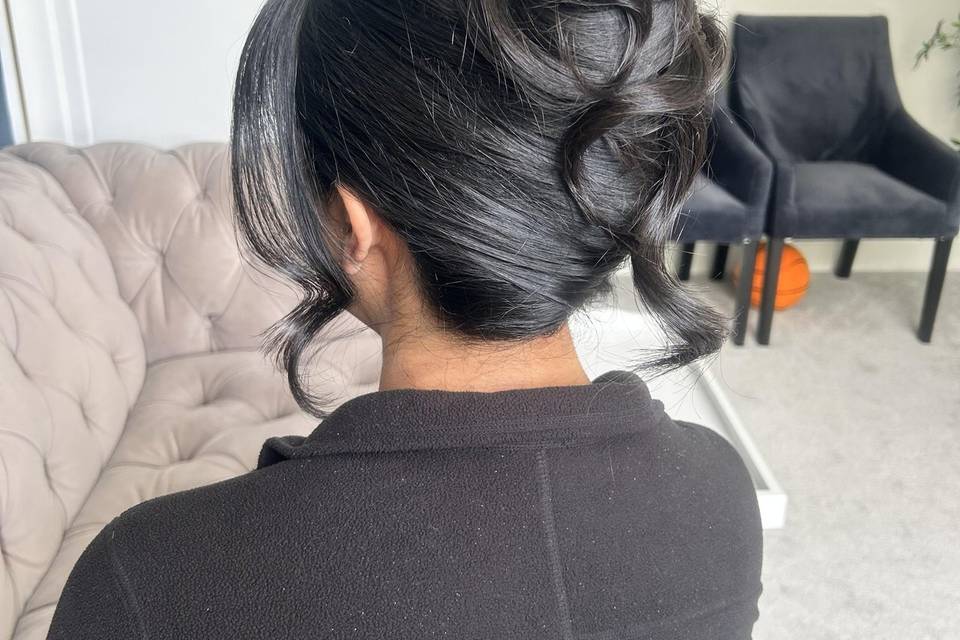 Special occasion hair