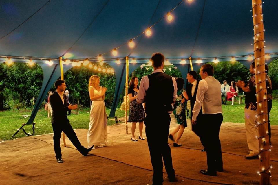 Ceilidh in a Tipi