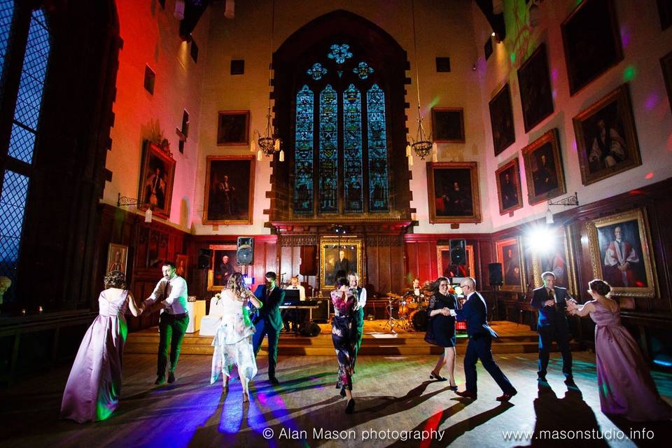 Ceilidh in Durham Castle