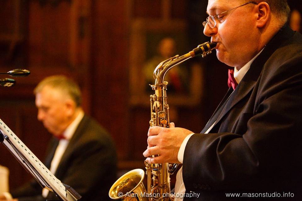 Jazz Trio during meal