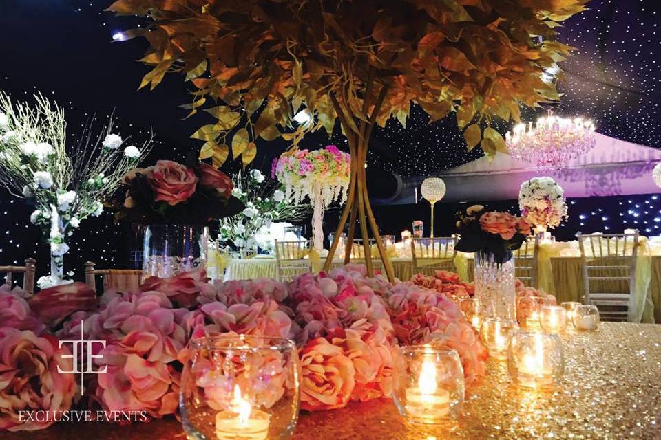 Wisteria centrepiece