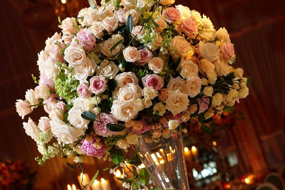 Flower table setup