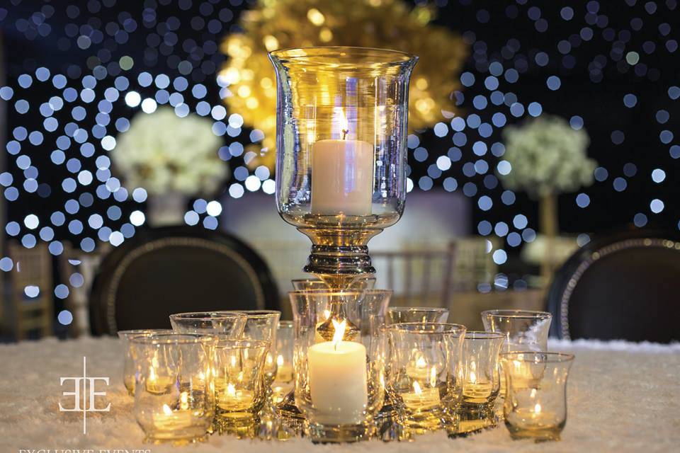 Centrepiece setup