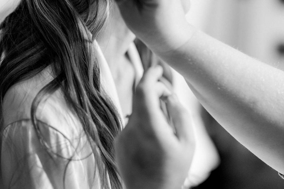 Makeup prep