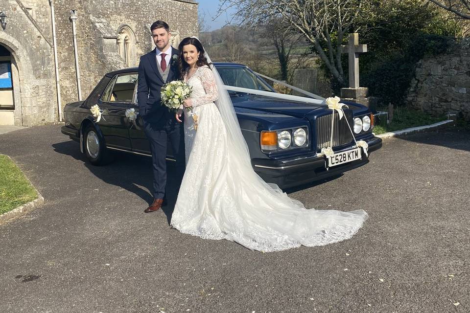 Bentley Turbo R at Sidmouth