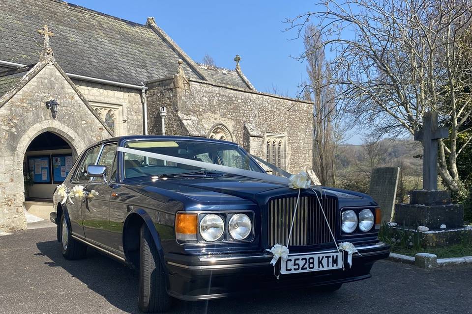 Bentley Turbo R at Sidmouth