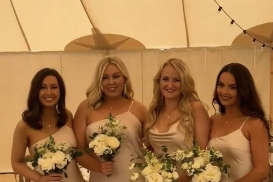 Beautiful bridesmaids