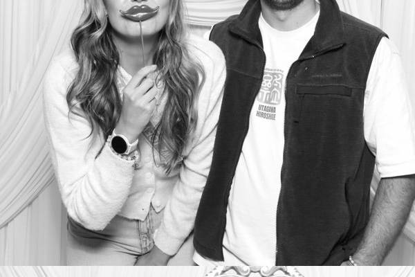 Black and White Photo Booth