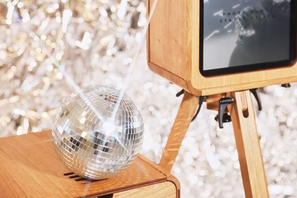 Wooden Photo Booth
