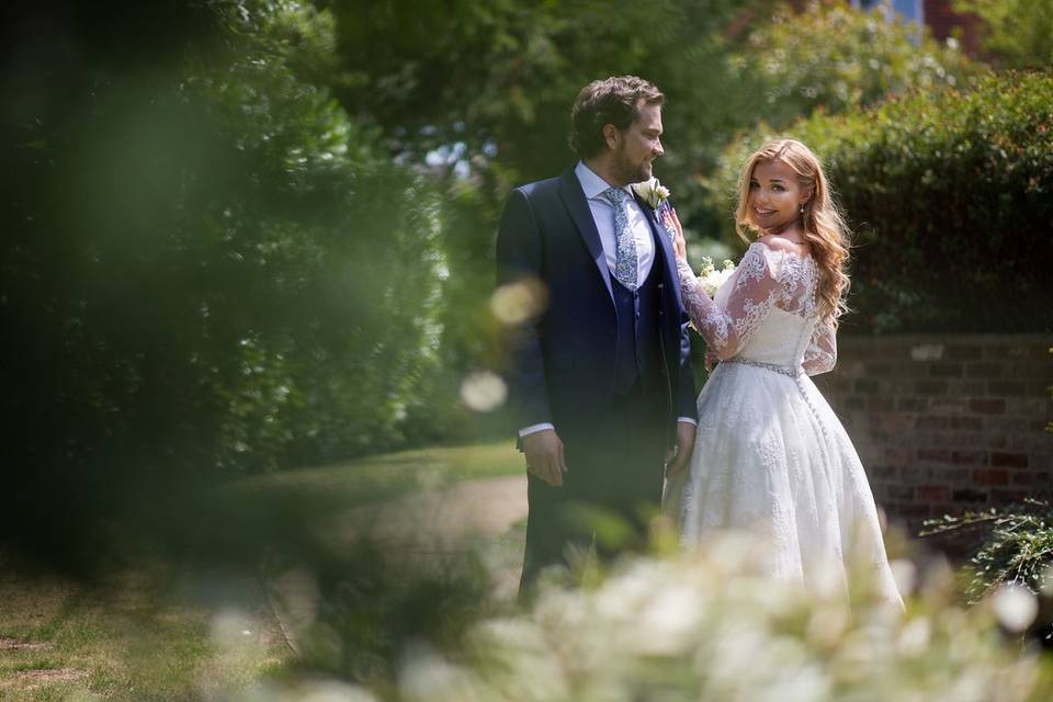 Newlyweds portraits