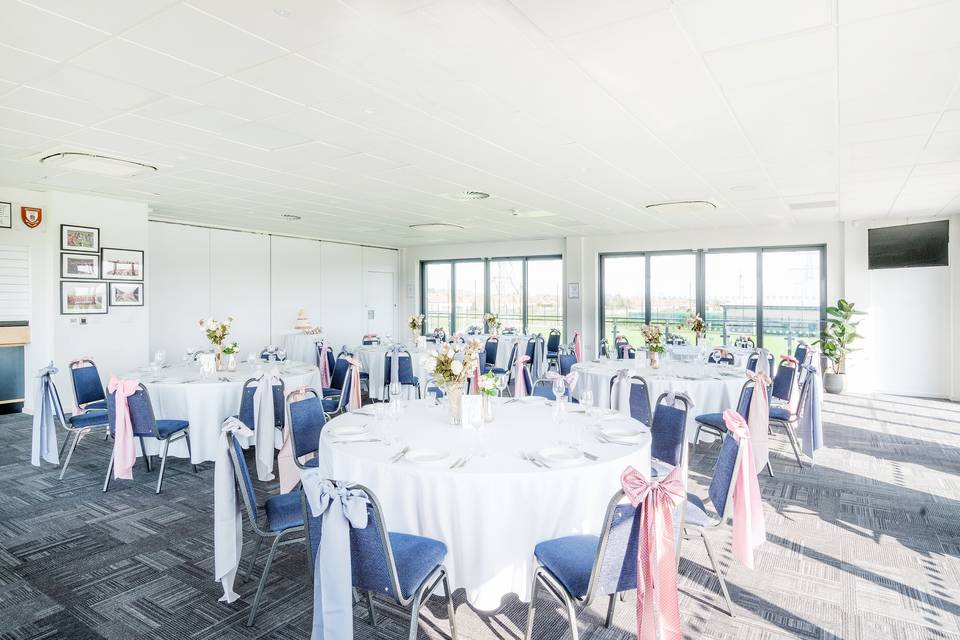 Bright and airy venue