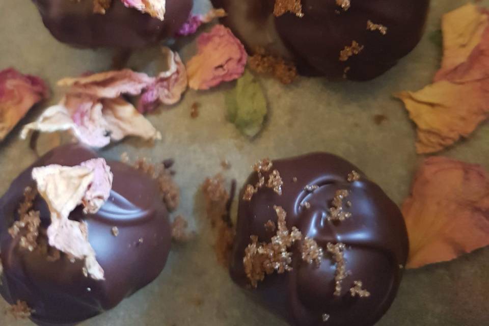 Rose truffles