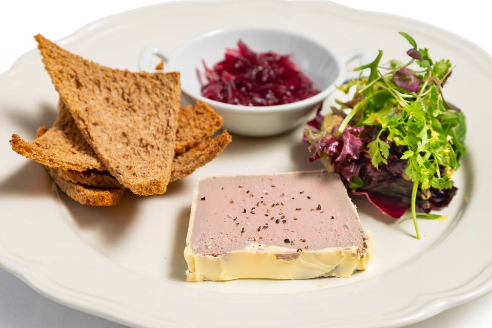 Duck liver parfait