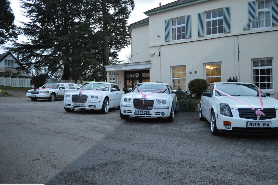 Just four of our fleet