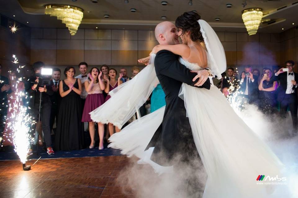 Couple Doing a First Dance