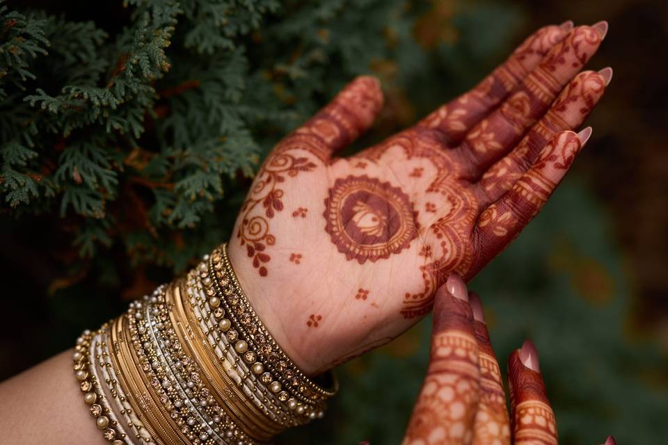 Bridal Mehndi Detail | South A