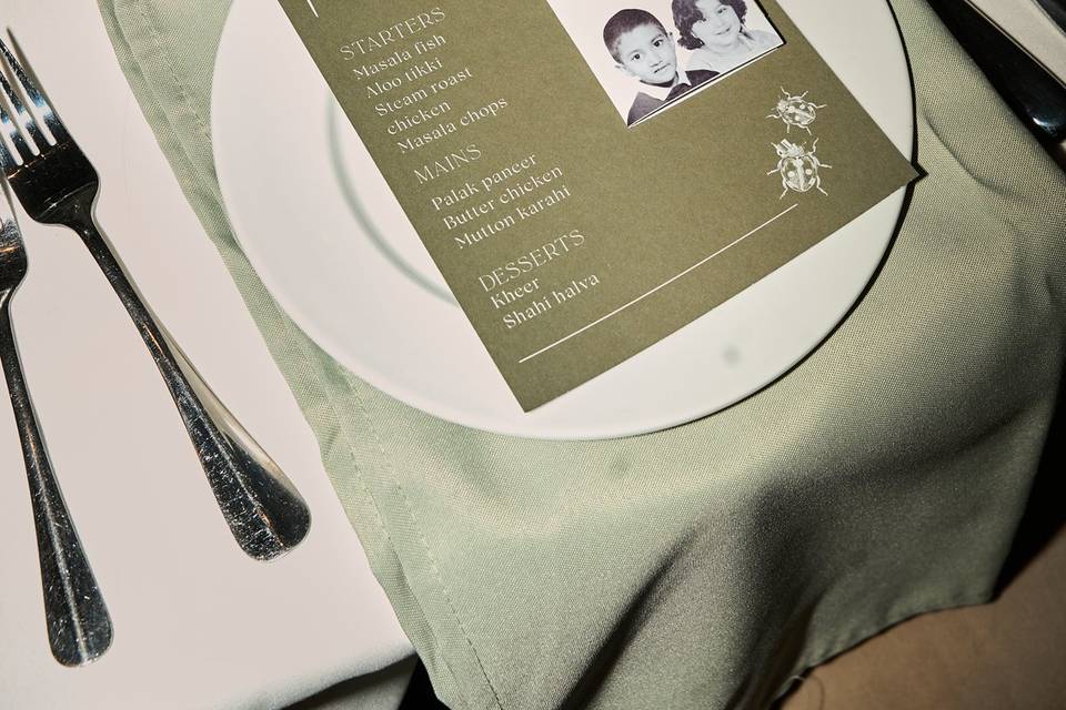 Elegant Wedding Table Setting