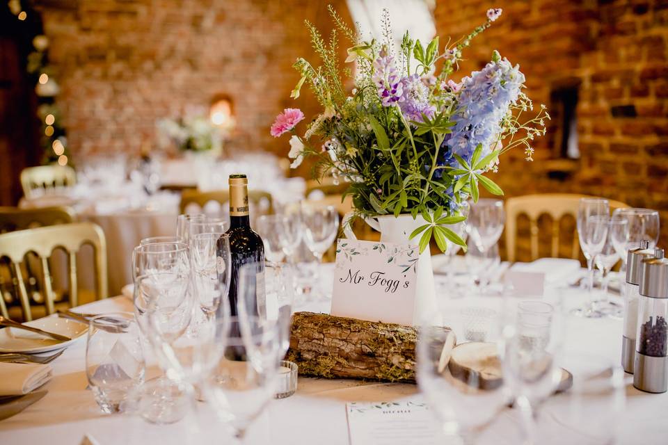 Meols Hall Tithe Barn cake