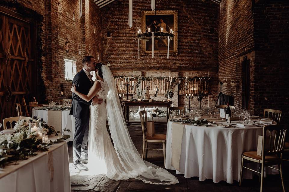 Meols Hall Tithe Barn wedding