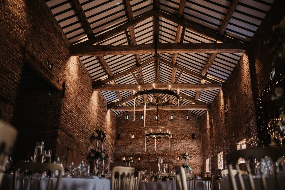 Meols Hall wedding breakfast