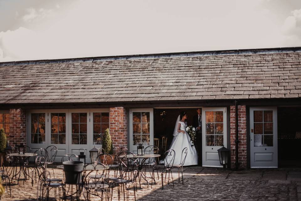 Meols Hall table centrepiece