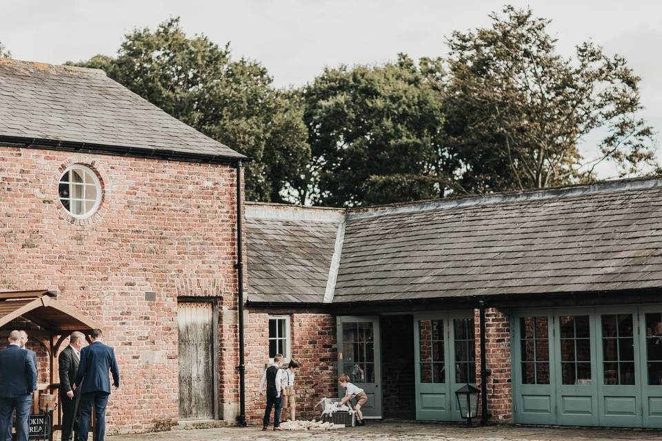 Meols Hall Tithe Barn