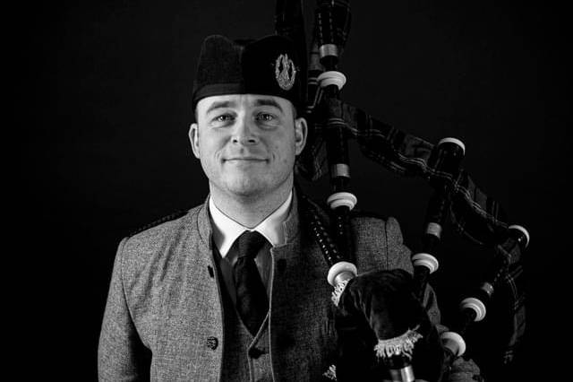 The Scottish piper