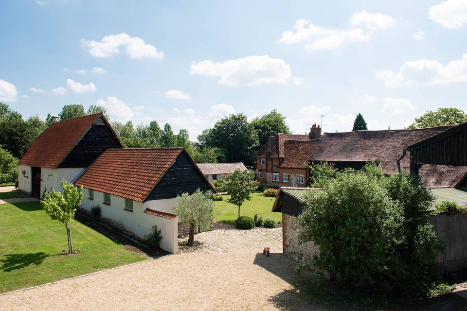 Courtyard garden