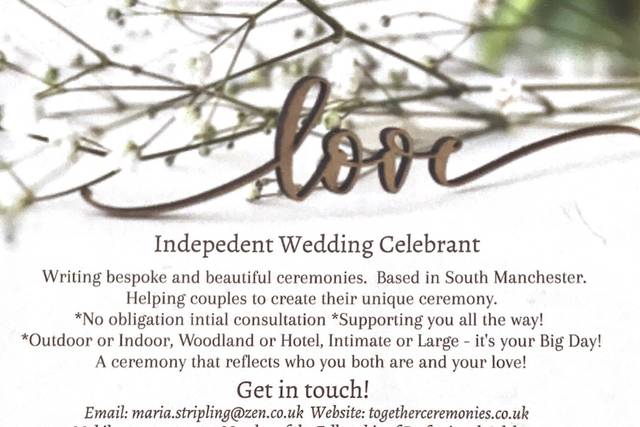 Independent Celebrant