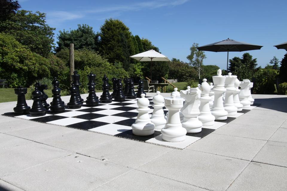 Giant chess game