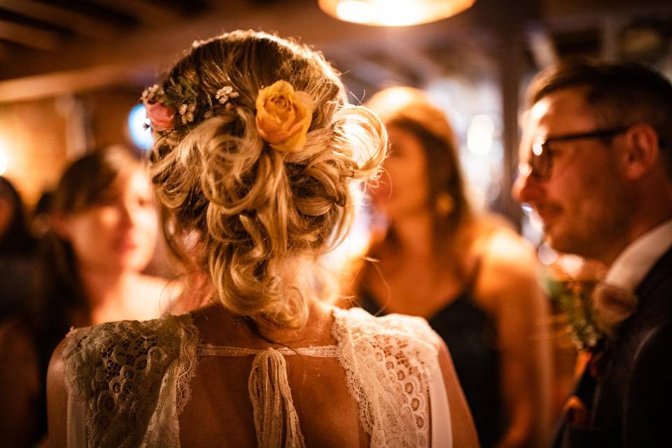 Bridal hair